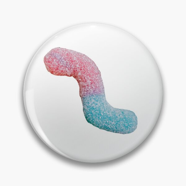 Item preview, Sour Gummy Worm Red and Blue designed and sold by Squisheded.