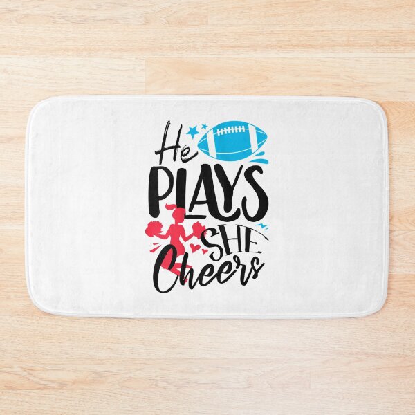 Item preview, Womens Funny Football Son Cheerleading Daughter Cheer Mom Tank Top designed and sold by GiselleShop.