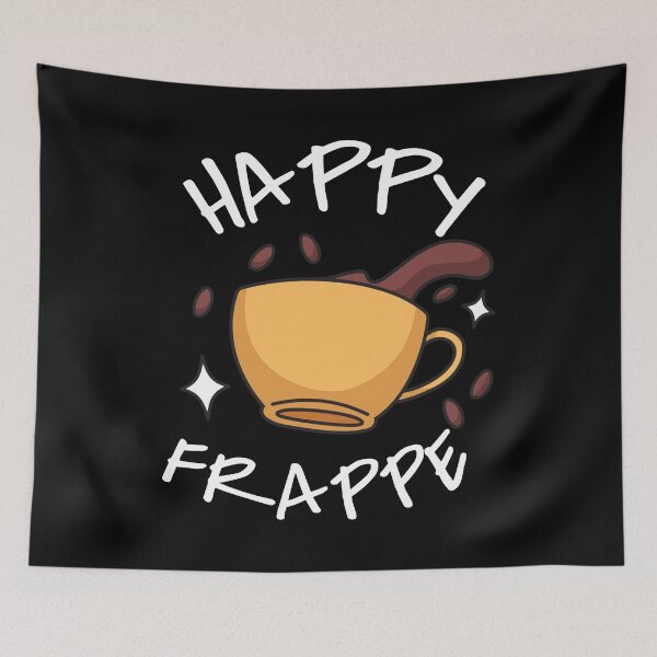 Item preview, Happy Frappe - Funny Design designed and sold by MoEndomey.