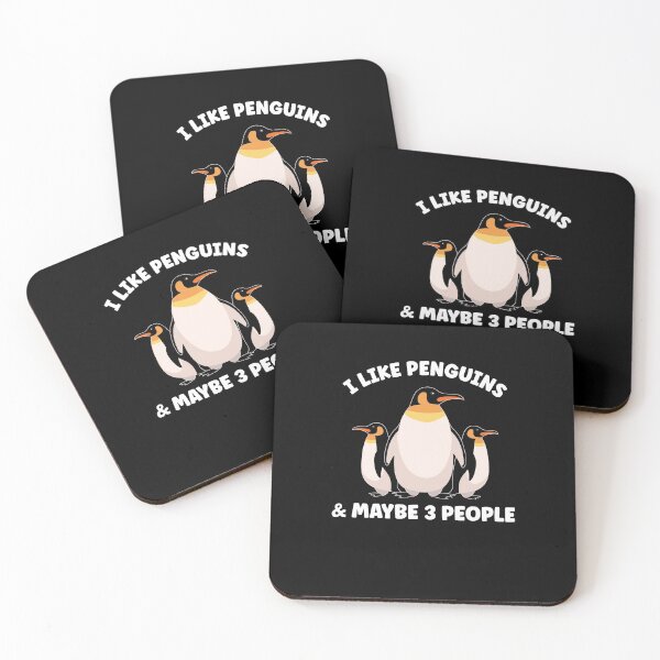 Item preview, I Like Penguins & Maybe 3 People Introvert Zookeeper designed and sold by DoSt-997.