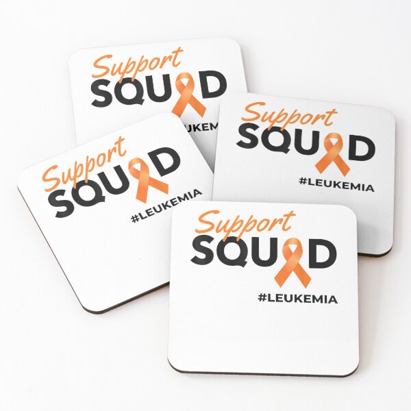 Item preview, Leukemia Cancer Support Squad Orange Ribbon for Caregivers  designed and sold by GarrickShop.