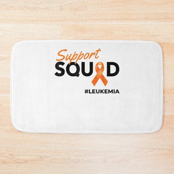Item preview, Leukemia Cancer Support Squad Orange Ribbon for Caregivers  designed and sold by GarrickShop.