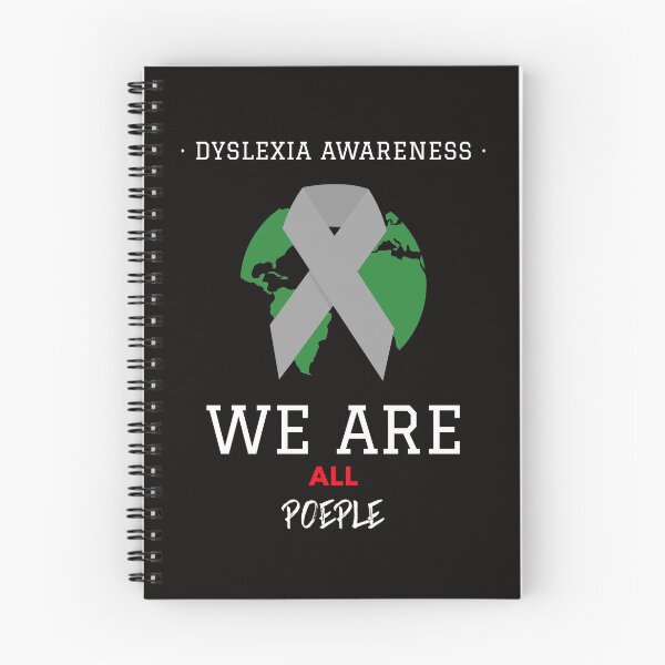 Item preview, Silver Ribbon Dyslexia Awareness Funny designed and sold by Artventurous.