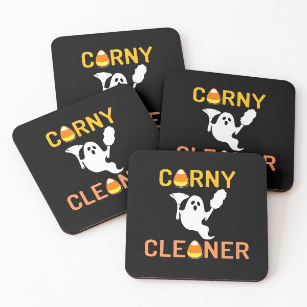 Item preview, Corny Cleaner Ghostly Dusting Halloween Novelty Cleaning Fun designed and sold by SavvyCleaner.