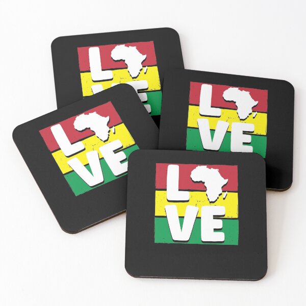 Item preview, Love African Flag Proud Patriotic Culture designed and sold by DoSt-997.