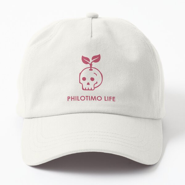Philotimo Life Skull Hat Dad Hat
