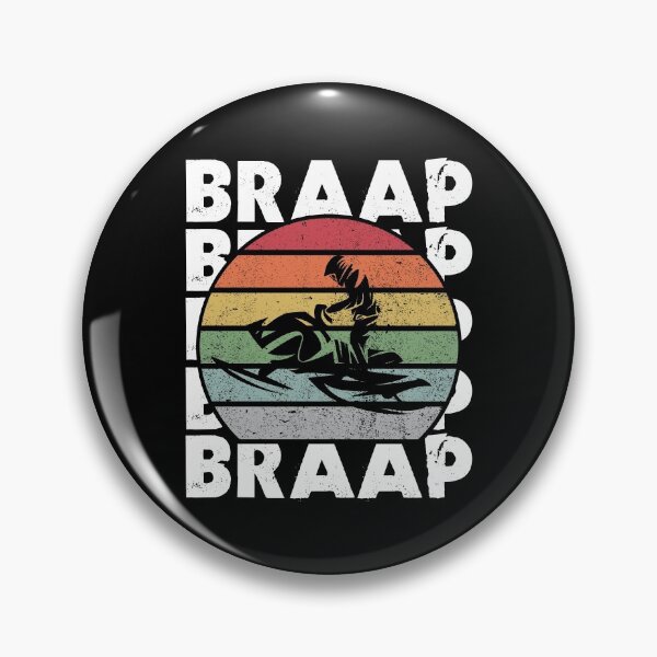 Item preview, Retro Vintage Braap Snowmobile Rider Snow Sled Snowmobiling designed and sold by rifatart.