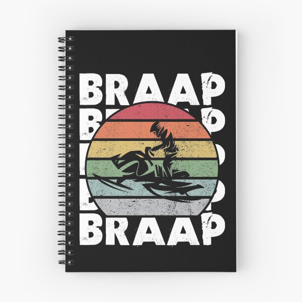 Item preview, Retro Vintage Braap Snowmobile Rider Snow Sled Snowmobiling designed and sold by rifatart.