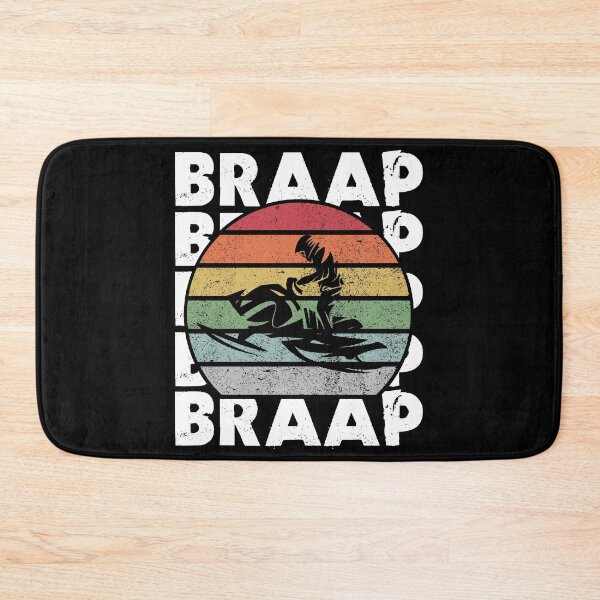 Item preview, Retro Vintage Braap Snowmobile Rider Snow Sled Snowmobiling designed and sold by rifatart.