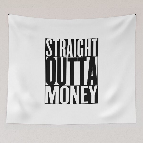 Item preview, STRAIGHT OUT OF MONEY COMPTON SHIRT designed and sold by earlstevens.