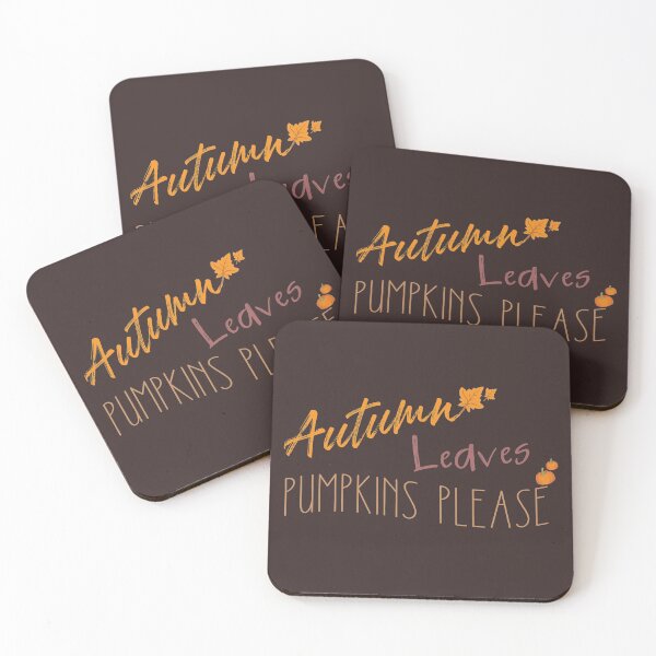 Item preview, Autumn Leaves Pumpkins Please designed and sold by ErmessThiings.