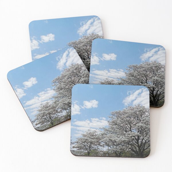 Item preview, Trees Blooming Cute White Flowers designed and sold by Brasilia.