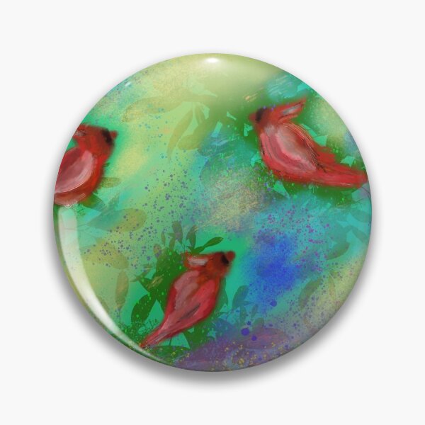 Item preview, Cardinals morning light - cardinal art designed and sold by Marble1212.