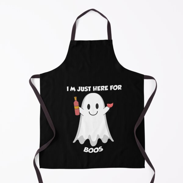 Item preview, Just Here For The Boos Boo Ghost Booze Funny Halloween Shirt designed and sold by Merchking1.