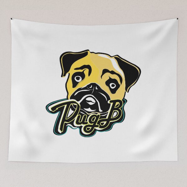 Item preview, Pug B Dog designed and sold by Looplk.