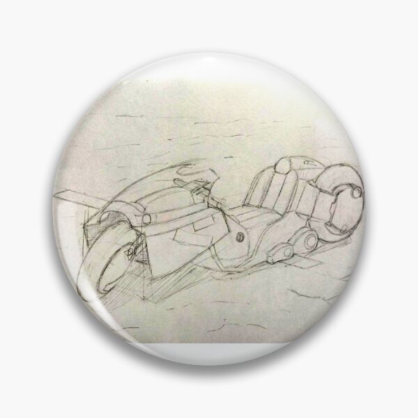 Item preview, Kaneda bike sketch designed and sold by Guthem.