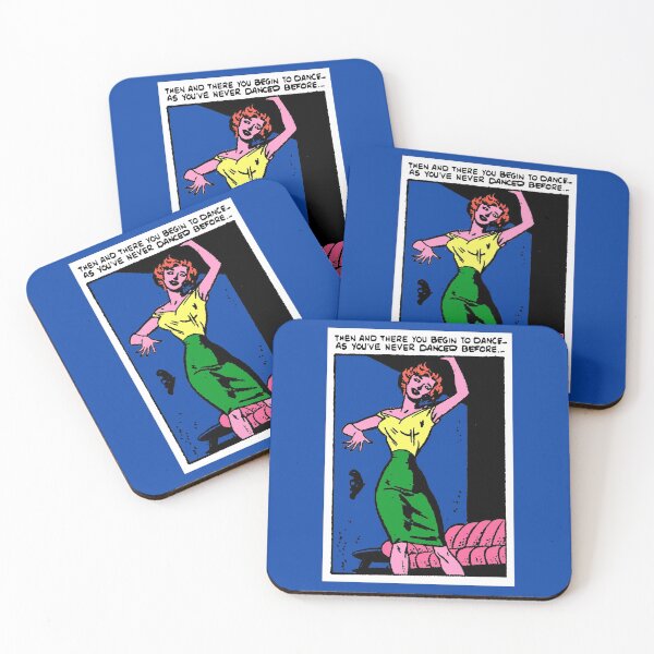 Item preview, DANCE AS YOU'VE NEVER DANCED BEFORE! designed and sold by ThrowbackAds.