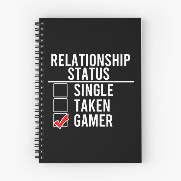Item preview, Relationship Status Single Taken Gamer designed and sold by Color-Sparkle.