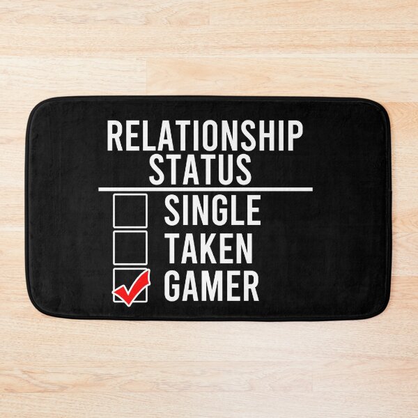 Item preview, Relationship Status Single Taken Gamer designed and sold by Color-Sparkle.