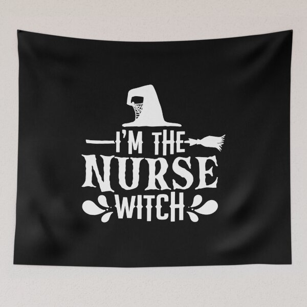 Item preview, I'm The Nurse Witch - Funny Witch Halloween Gift designed and sold by ohmier.