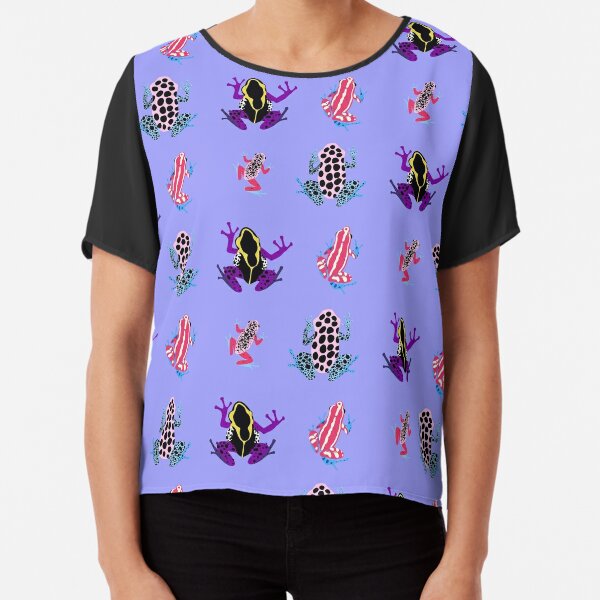 Frogs - transgender and non binary colours Chiffon Top