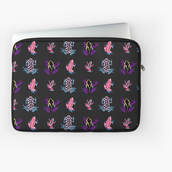 Frogs - transgender and non binary colours Laptop Sleeve