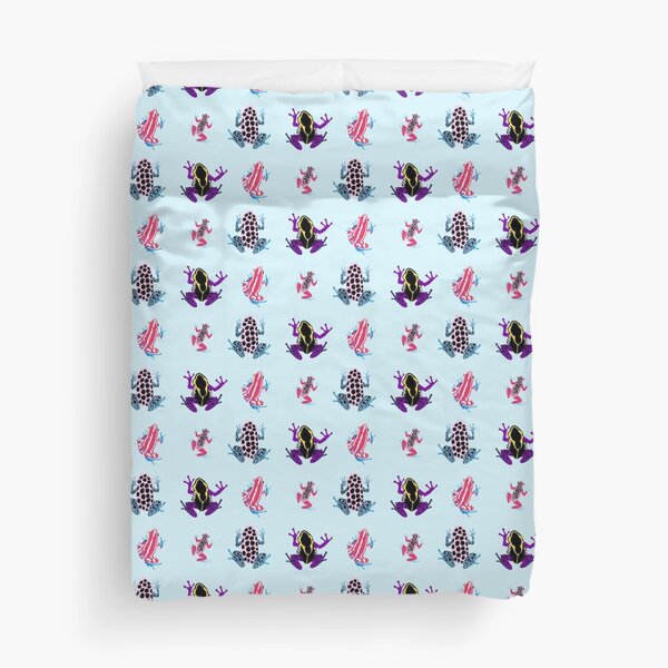 Frogs - transgender and non binary colours Duvet Cover