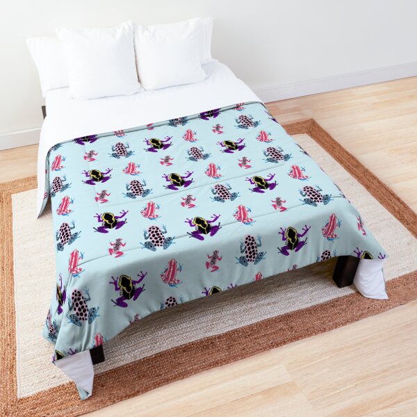 Frogs - transgender and non binary colours Comforter
