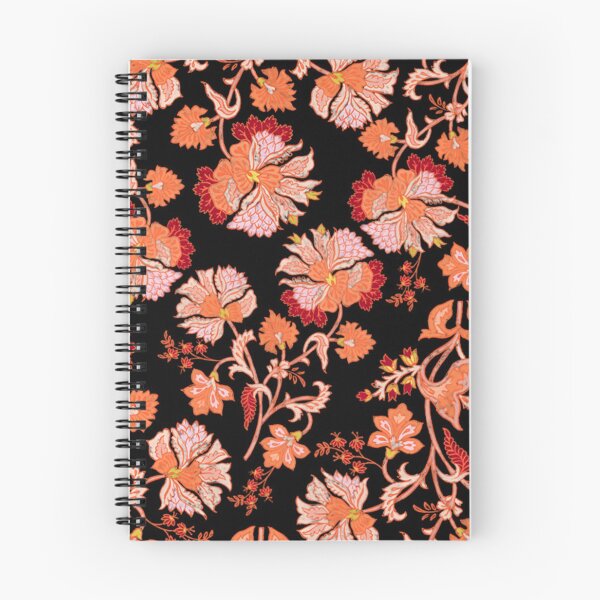 Item preview, Orange red floral pattern designed and sold by Dear-Ashlin.