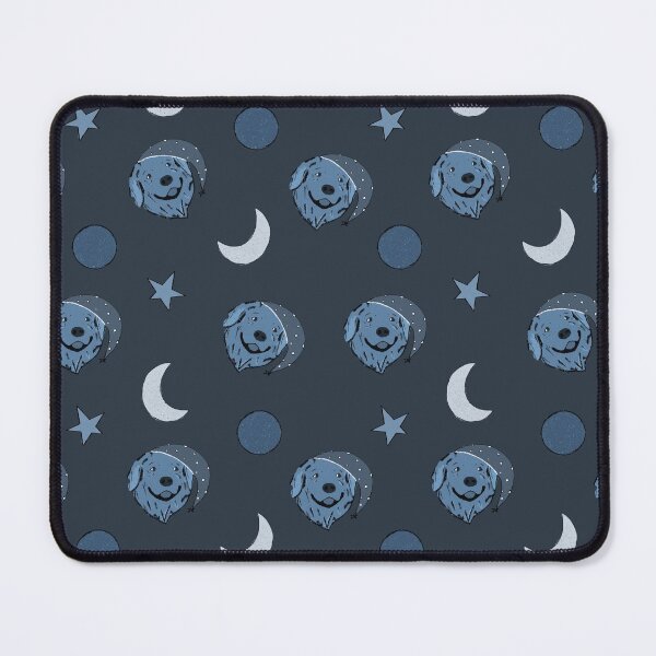 Item preview, Blue sleepy retriever  designed and sold by Lucy Scriven.