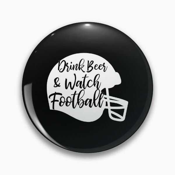 Item preview, Drink Beer And Watch Football Distressed Player Sports Team designed and sold by Merchking1.
