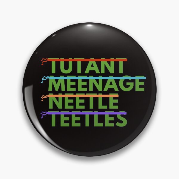 Item preview, TMNT Funny Blursed Design designed and sold by Puns-n-Rainbows.