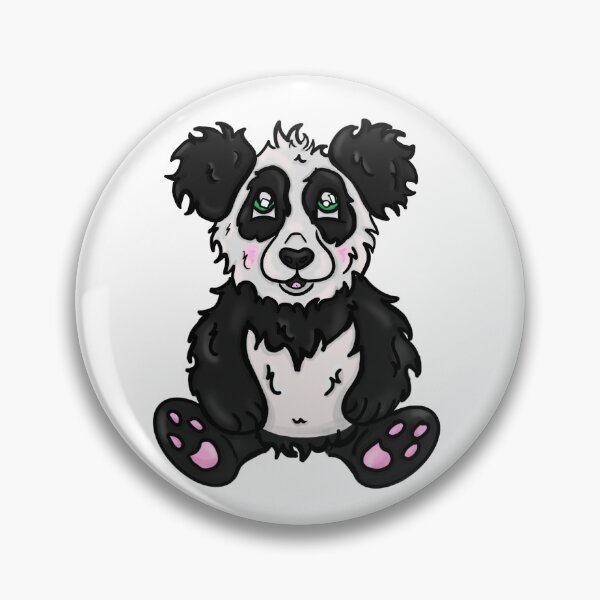 Item preview, Cute Sitting Panda  designed and sold by BioLushGraphics.