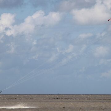 Artwork thumbnail, Kitesurfer by Calidris Fotografie Steffi & Ben Köppler