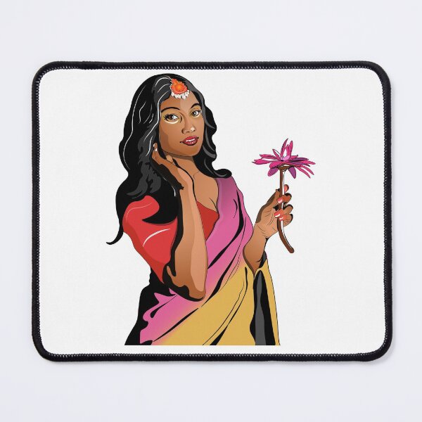 Item preview, Girl in sari  designed and sold by Looplk.