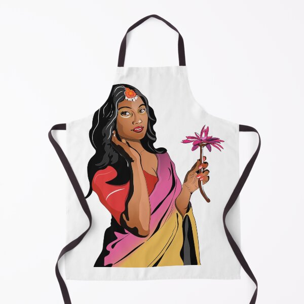 Item preview, Girl in sari designed and sold by Looplk.