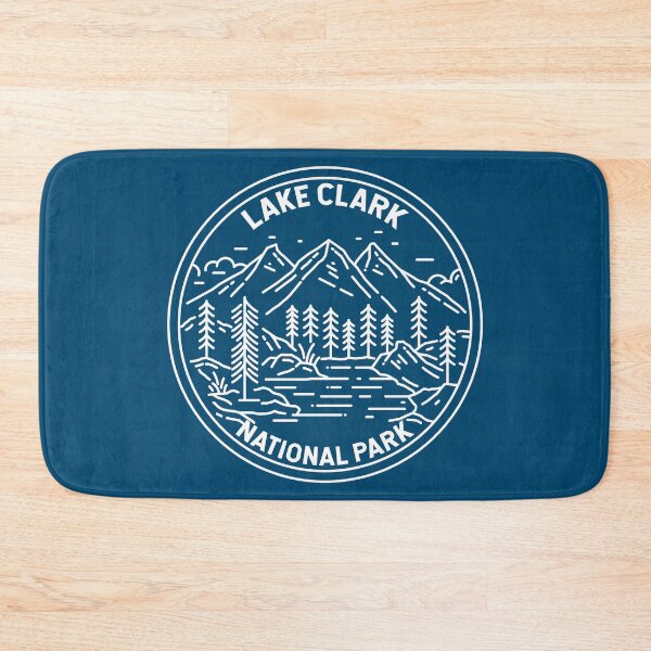 Item preview, Lake Clark National Park Alaska Monoline designed and sold by KrisSidDesigns.