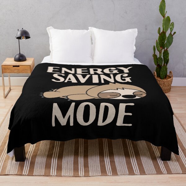 Item preview, Energy Saving Mode Lazy Day Sleepy Sloth Spirit Animal designed and sold by Merchking1.
