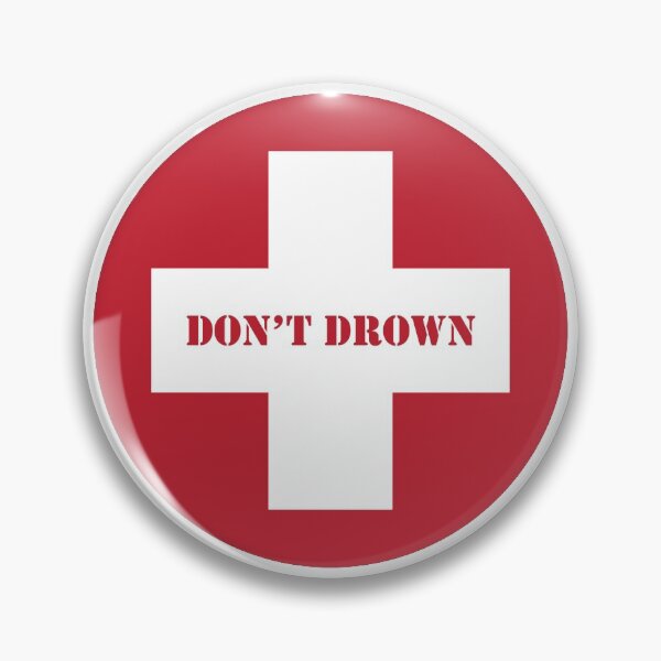 Item preview, Don't Drown Lifeguard designed and sold by Red Barn  Co-Op.
