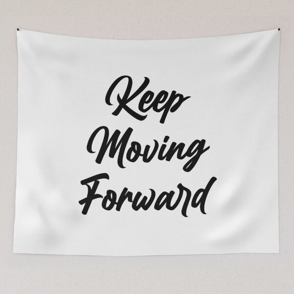 Item preview, Keep Moving Forward Elegant Cursive designed and sold by TaeKim17.