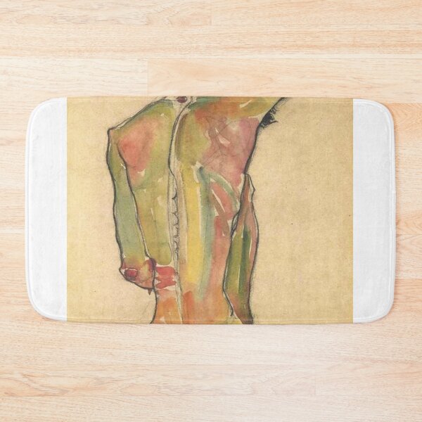 Item preview, Portrait of a man by Egon Schiele designed and sold by Vintage Designs +.