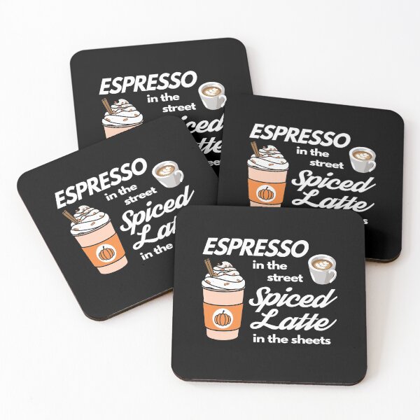 Item preview, Funny  Spiced Latte Quote designed and sold by MoonsmileProd.