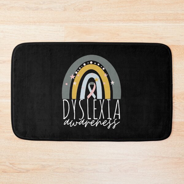 Item preview, Silver Rainbow Dyslexia Awareness designed and sold by Mixture-DESIGN.
