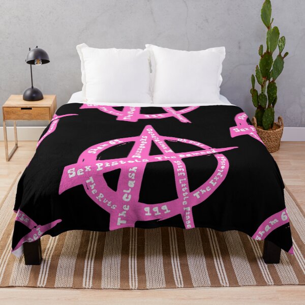 Item preview, Pink Anarchy Punk Symbol designed and sold by 133DandC.