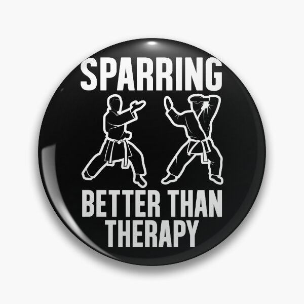 Item preview, Sparring Therapy Karate Boxing, Jiu Jitsu Taekwondo designed and sold by Merchking1.