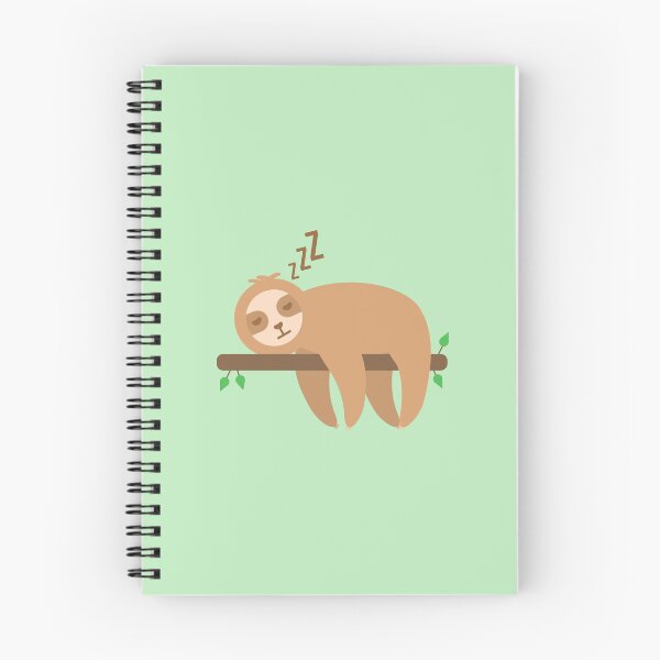 Item preview, Cartoon Sleeping Sloth designed and sold by HotShotsDesigns.