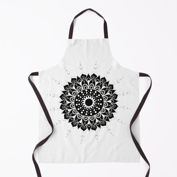Item preview, BLACK & WHITE MANDALA. designed and sold by barasha1111.