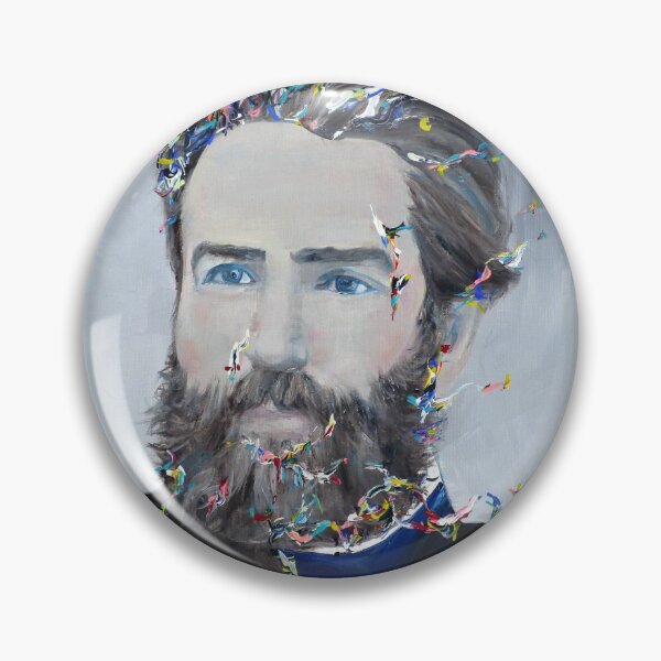 Item preview, HERMAN MELVILLE oil portrait .3 designed and sold by lautir.