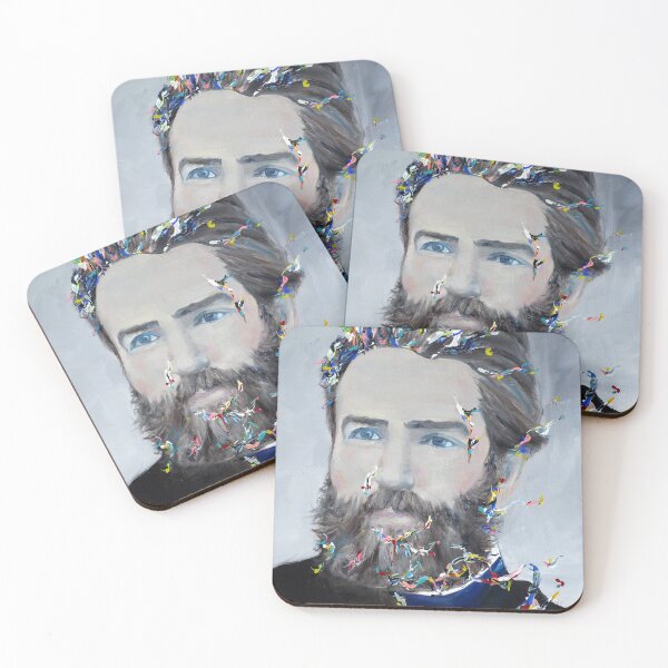 Item preview, HERMAN MELVILLE oil portrait .3 designed and sold by lautir.