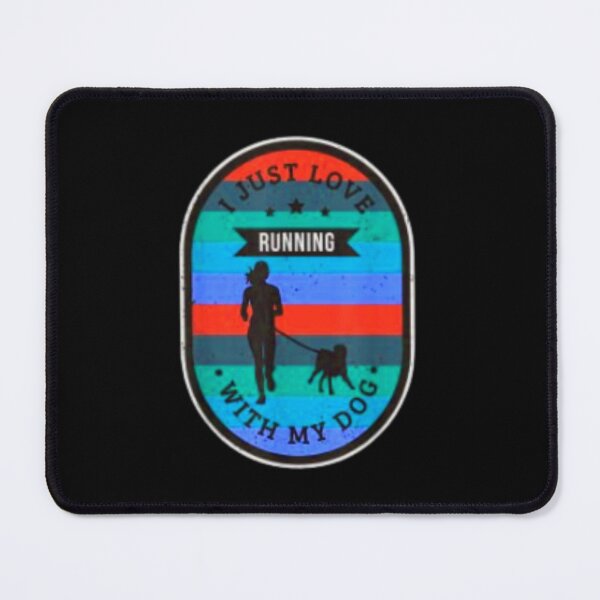 Item preview, I just love running with my dog for a Dog running Canicross T-Shirt designed and sold by spolayastore.